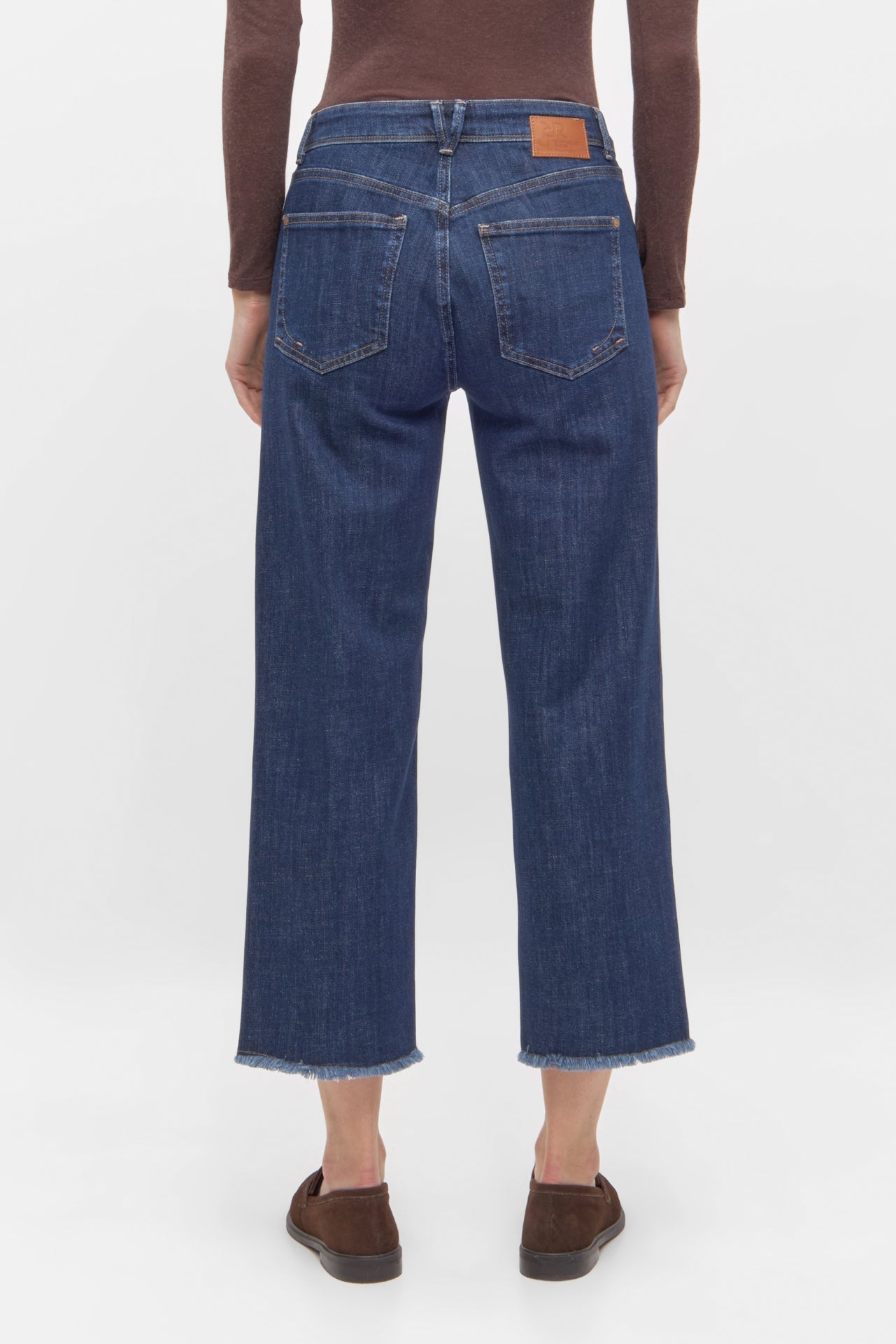 Kira 6/8 Jeans in Dark Blue