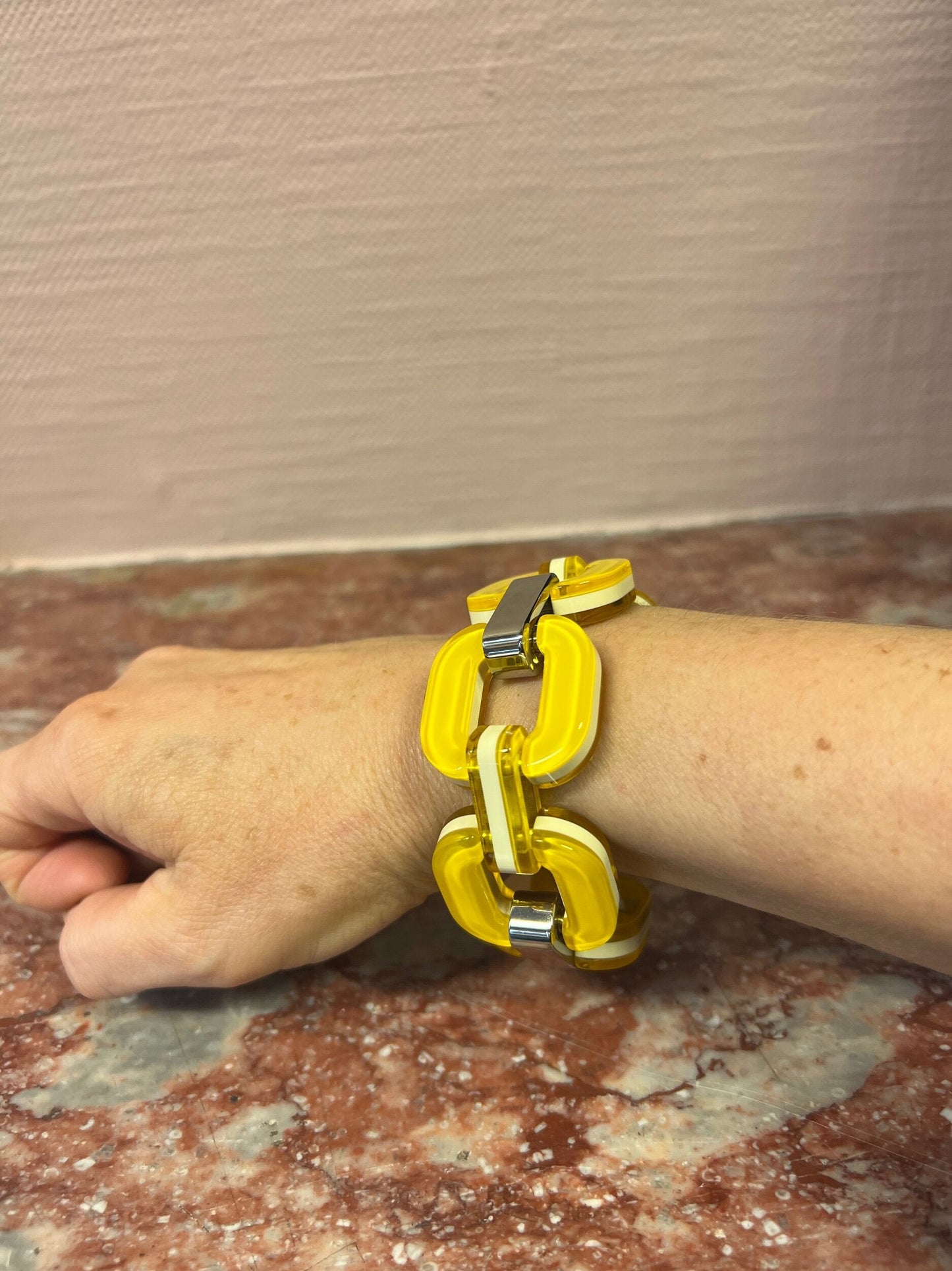 Bright Yellow Bracelet