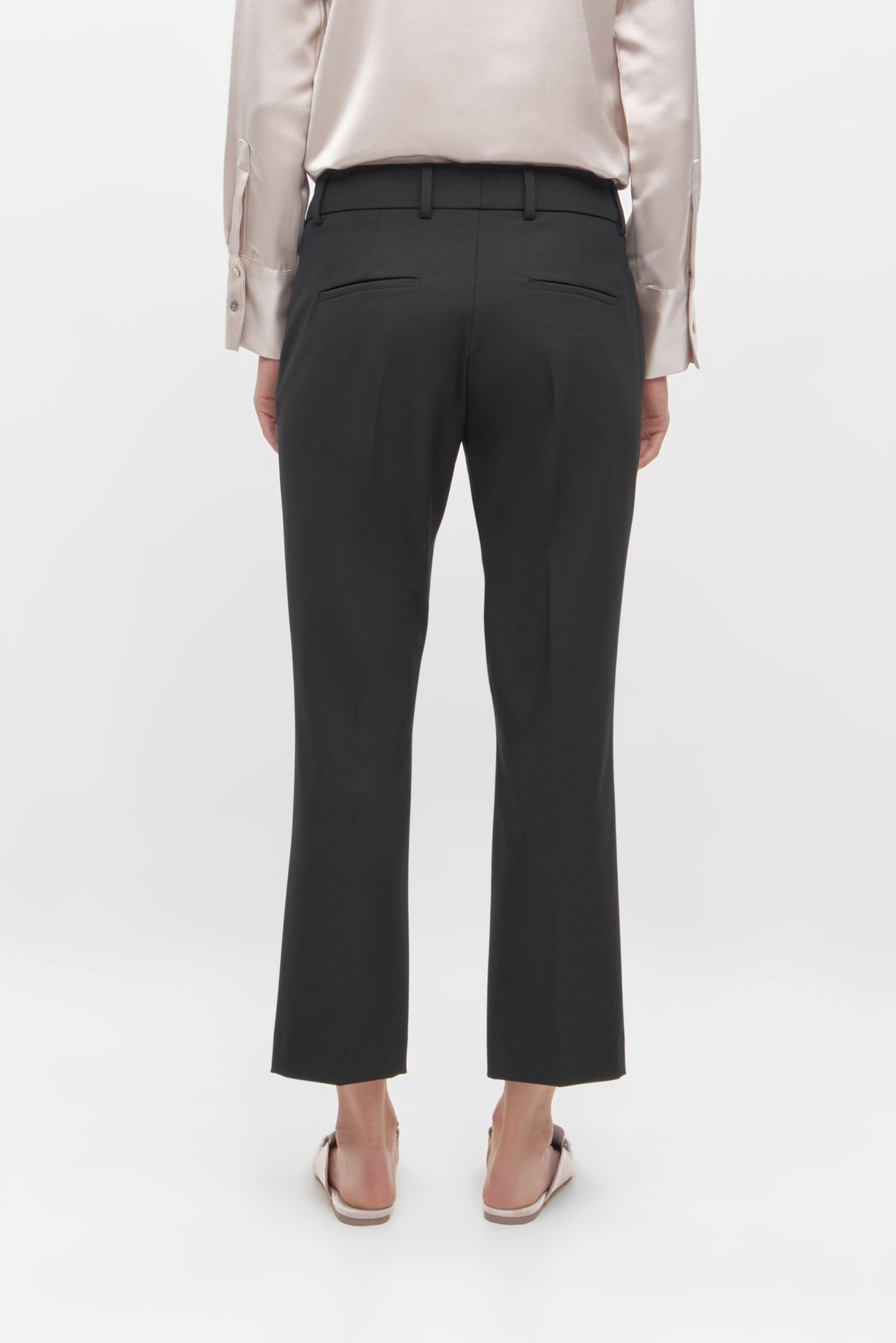 Dora Crop 7/8 Formal Trousers in Navy and Black