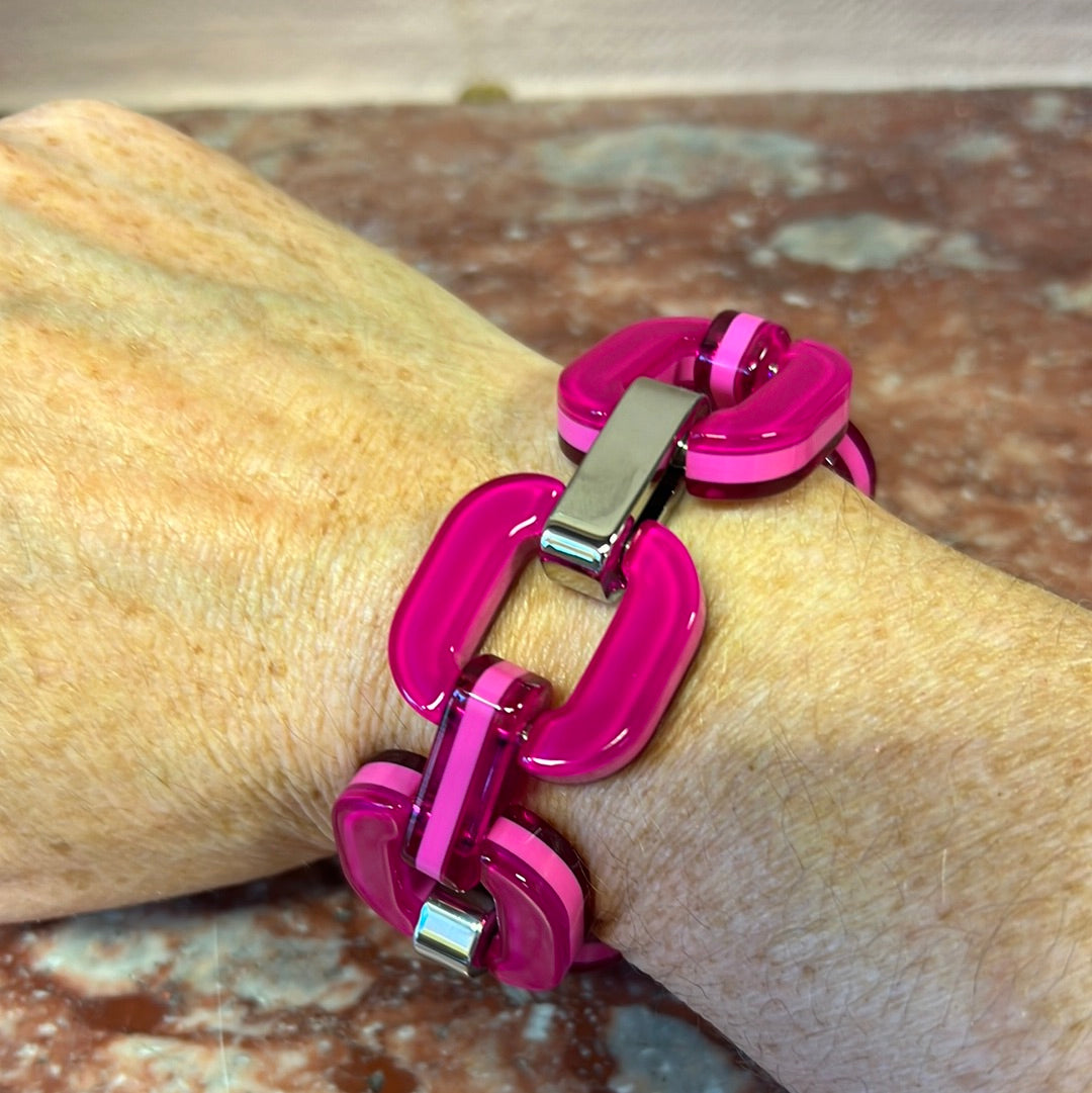 Cerise Pink Bracelet