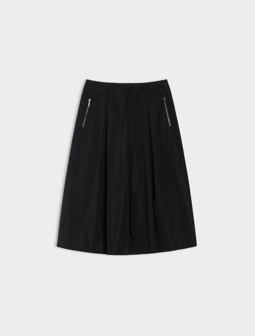 Dada Black A-Line Skirt