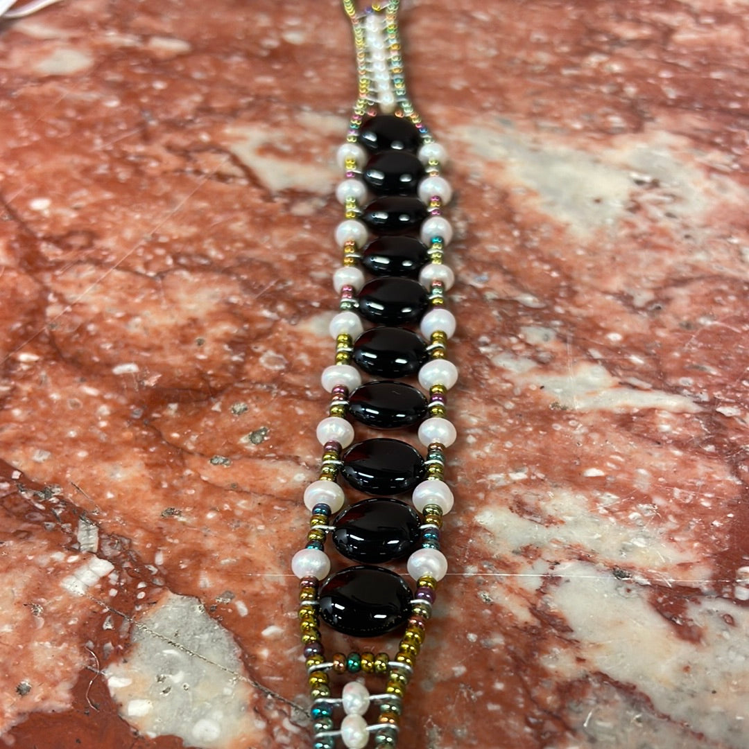 Essentiel Black Pearl Bracelet