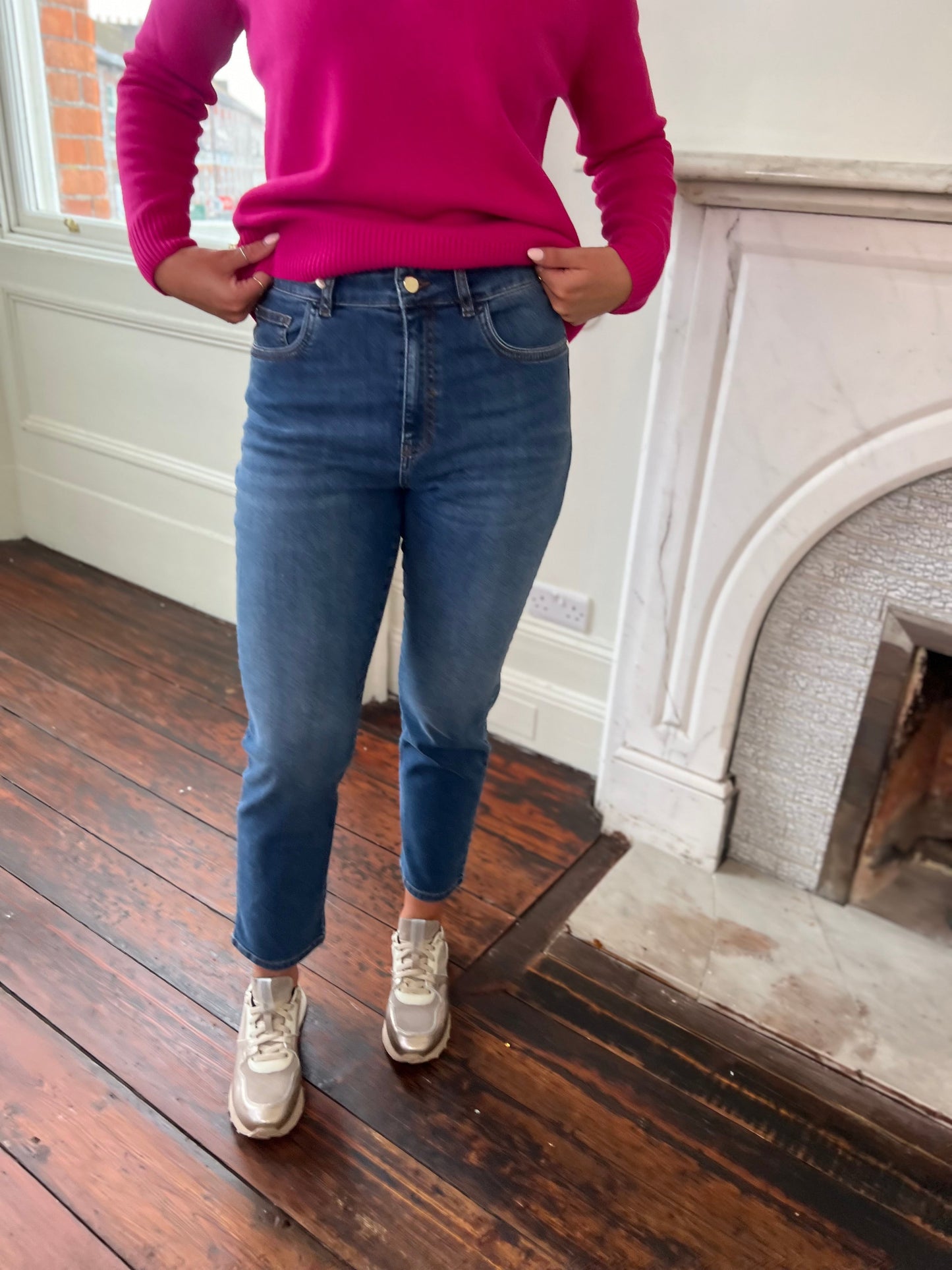 Piper Denim Mom Fit Jeans