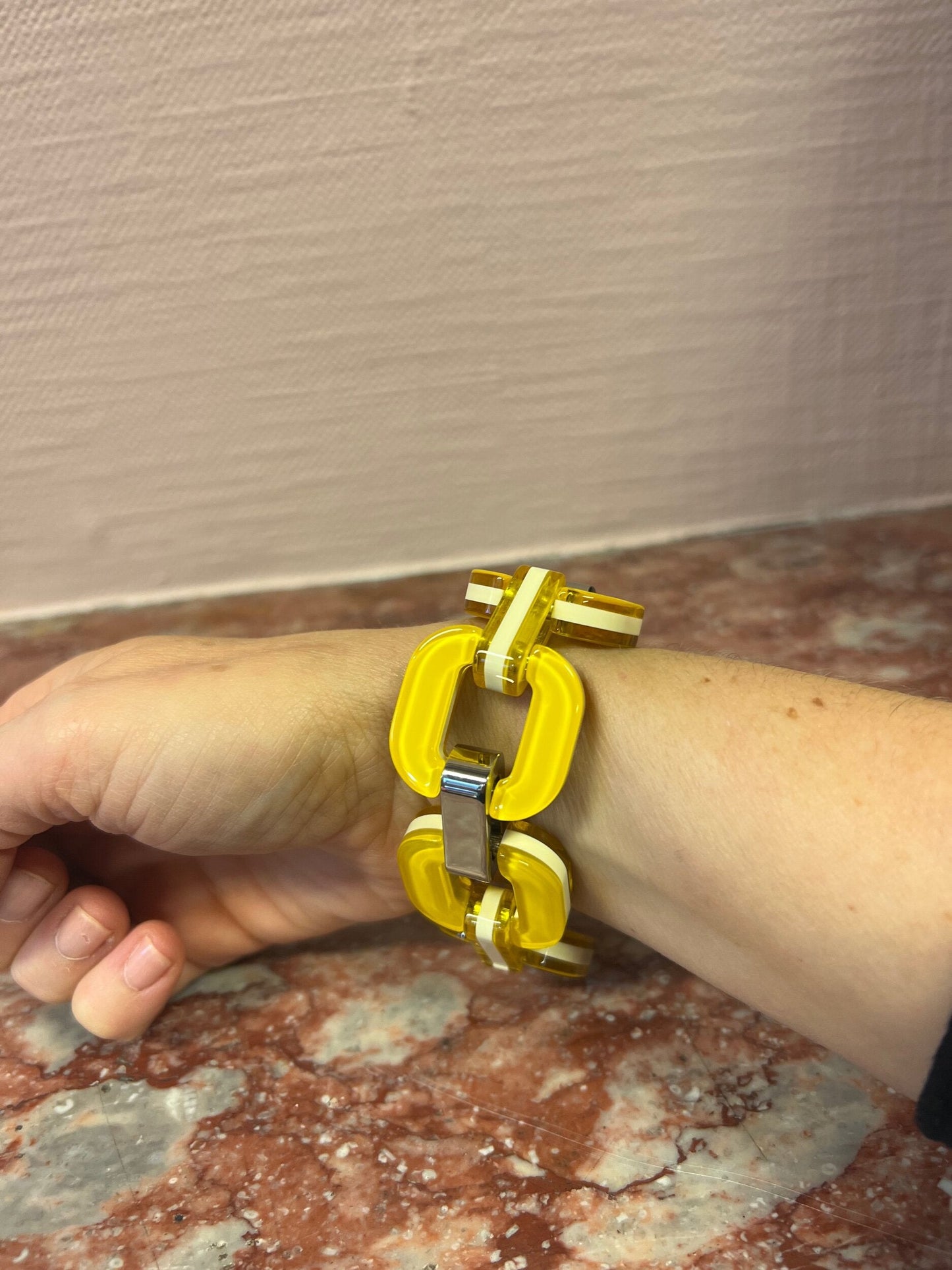 Bright Yellow Bracelet