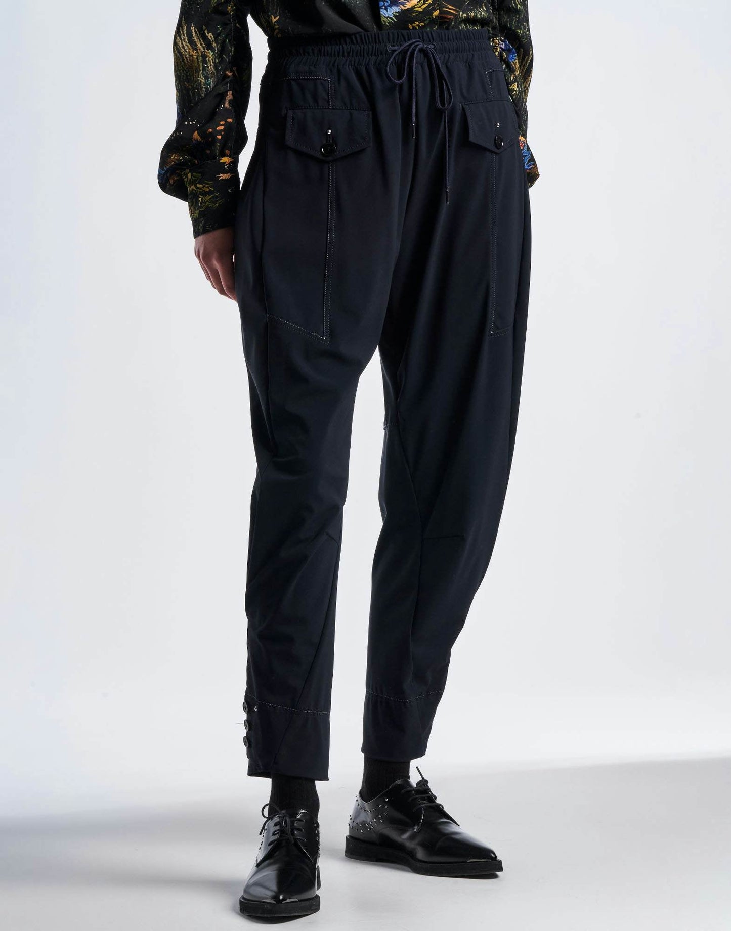 JAUNTY Sports-Stye Jogger Pants in Navy Sensitive®