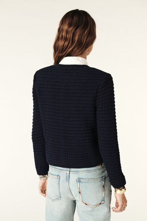 Gaspard Cardigan With Gold Buttons