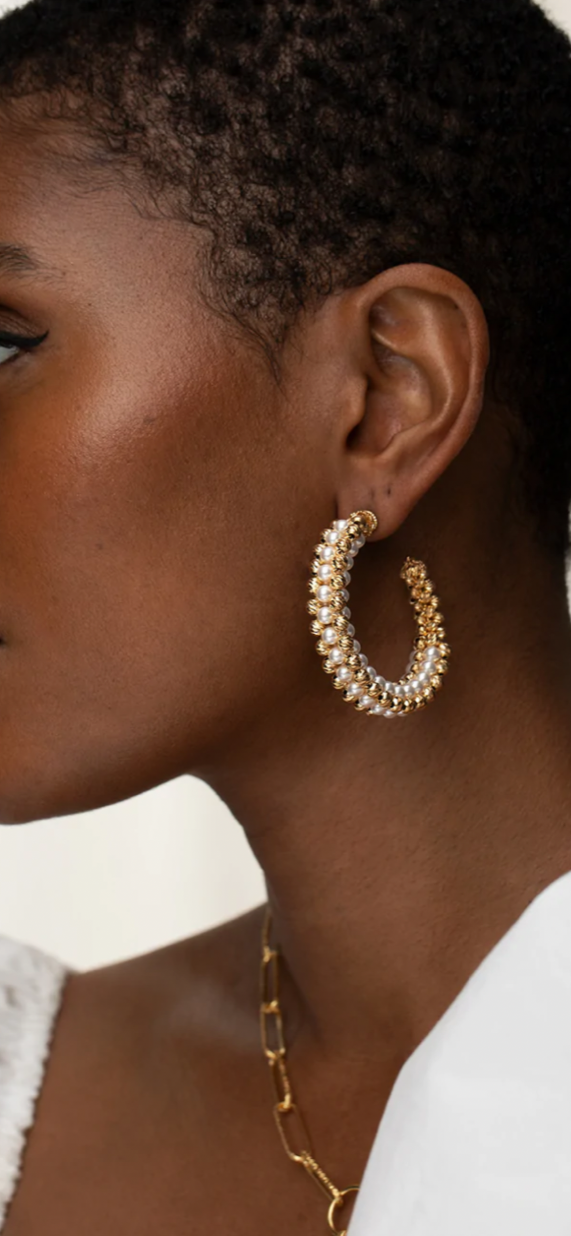 Alessia  Hoop Earrings