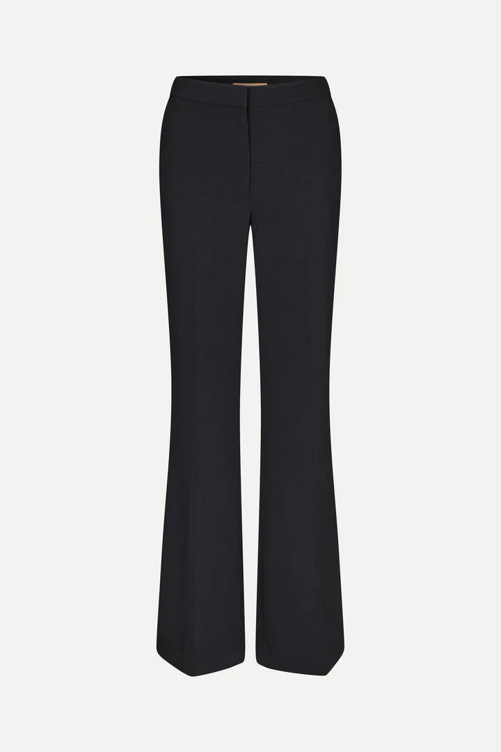 Black Flared Long Pants