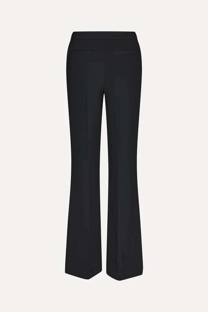 Black Flared Long Pants