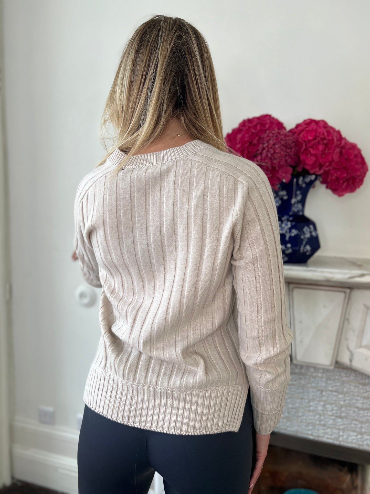 Buttermilk Cream Cashmere Jumper