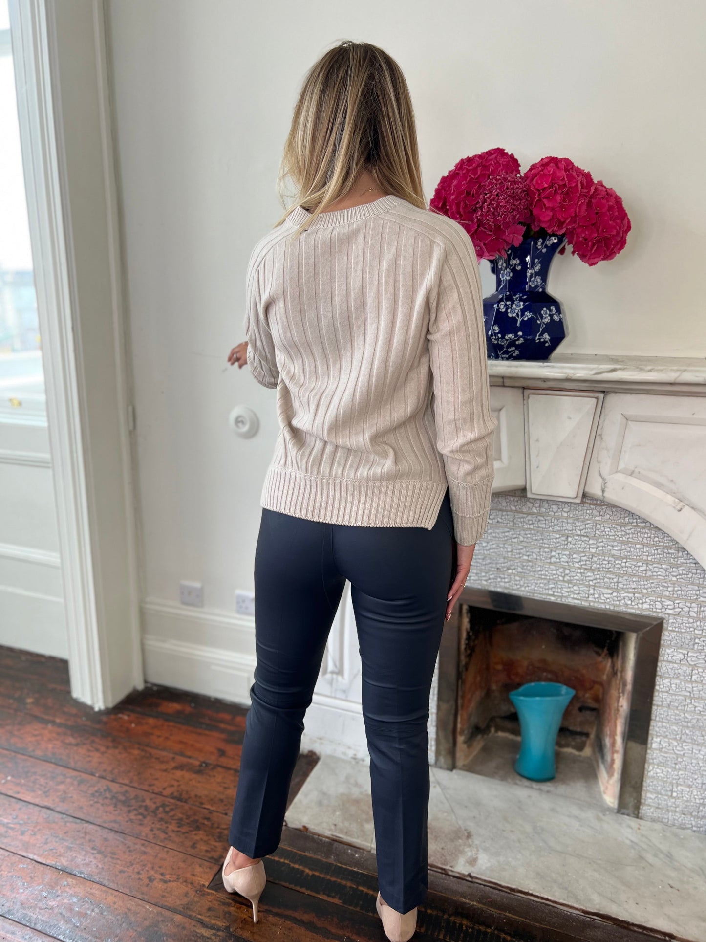 Buttermilk Cream Cashmere Jumper