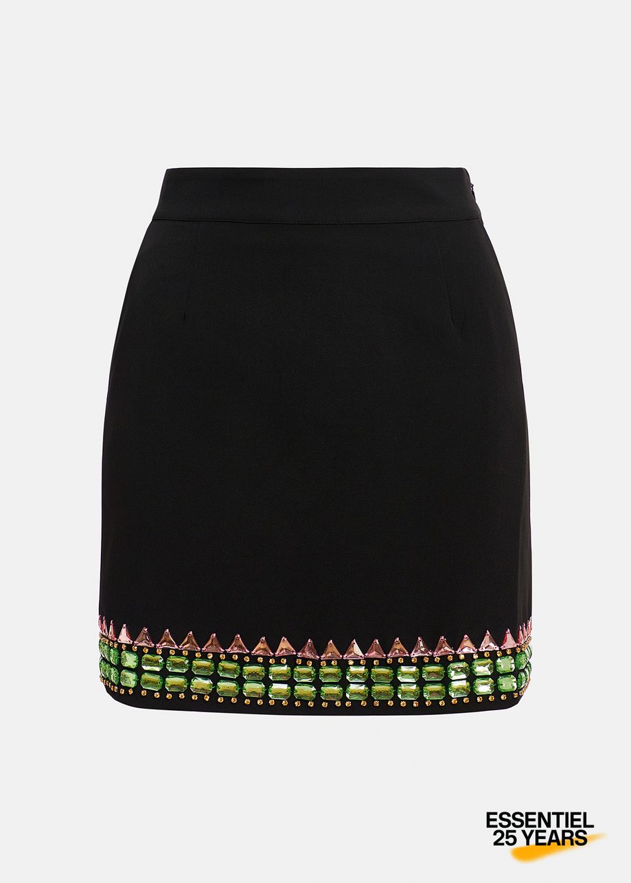 Glaciers Embellished Skirt