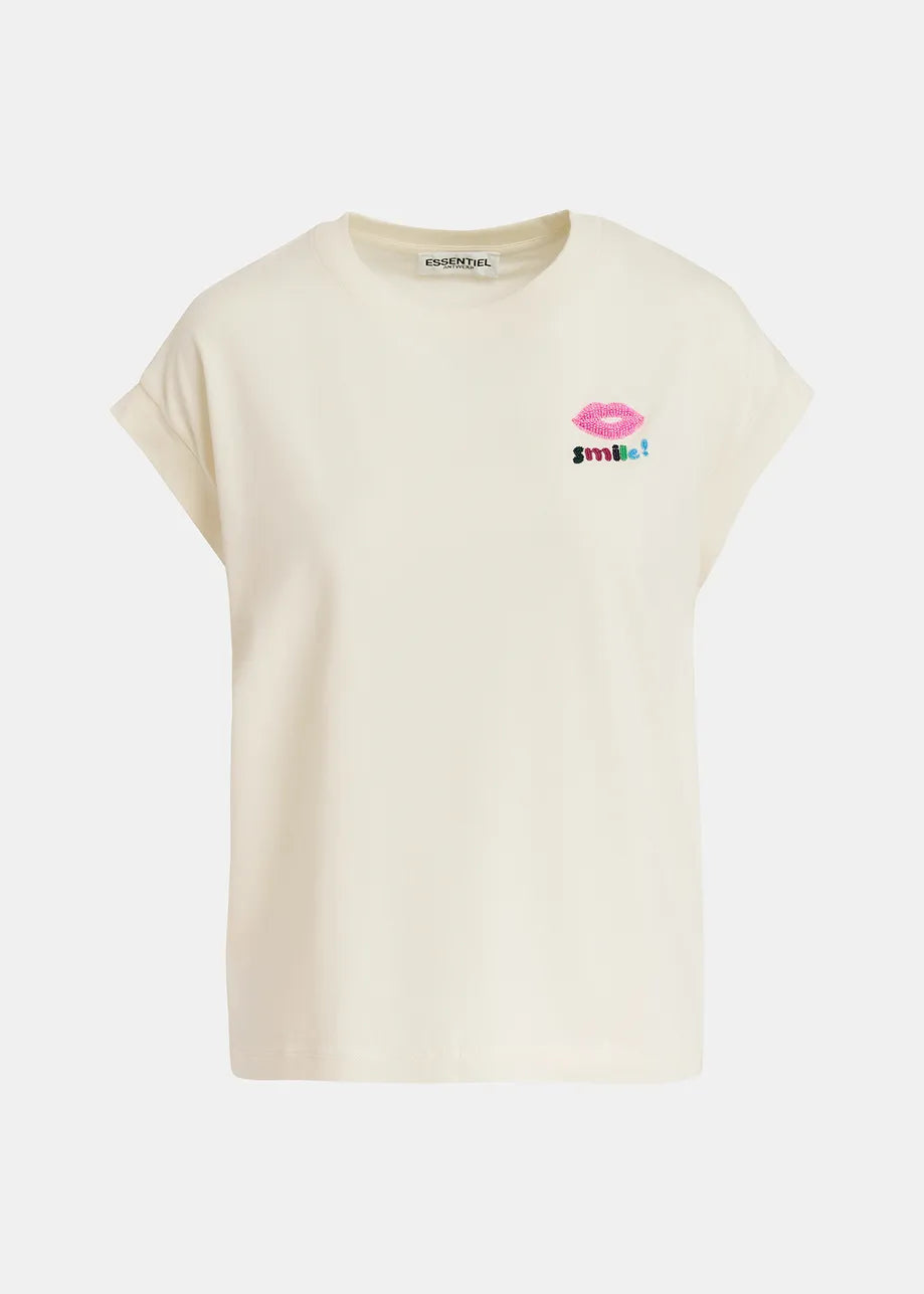 Glaieul Embroidered T Shirt