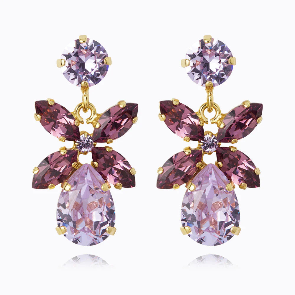 Mini Dione Earrings / Violet + Iris