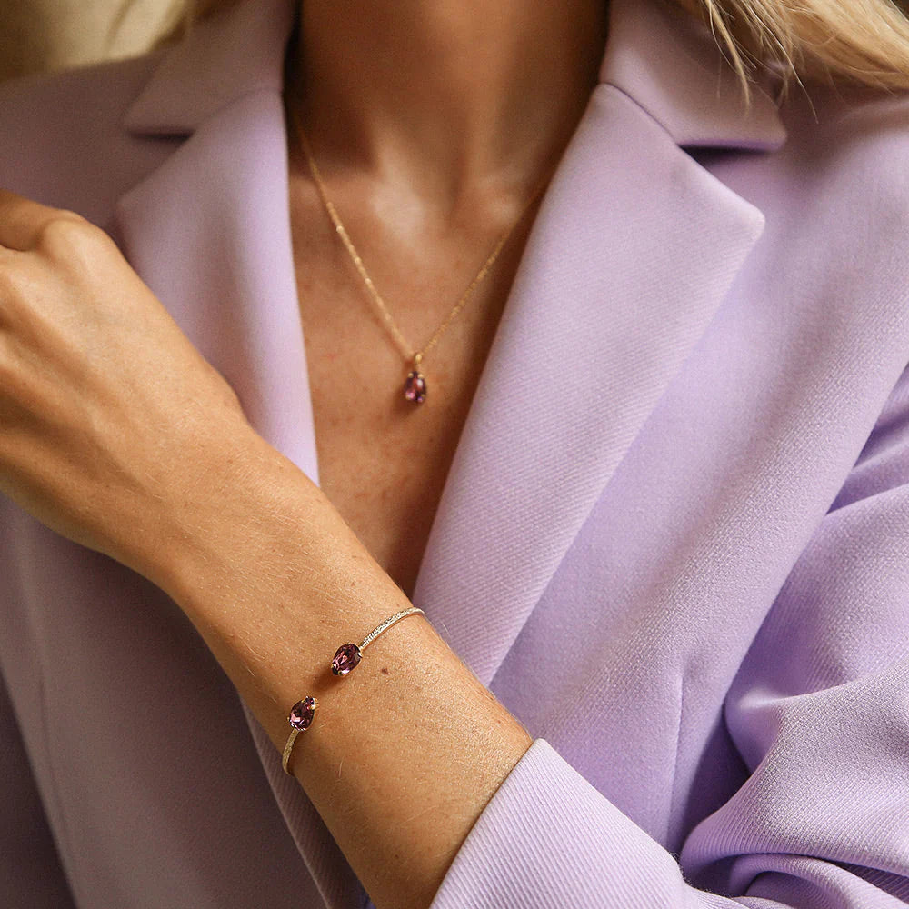 Petite Drop Bracelet / Iris