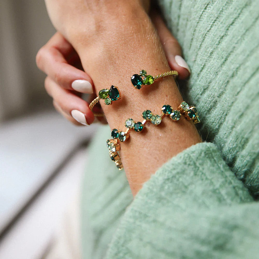 Alisia Bracelet / Green Combo