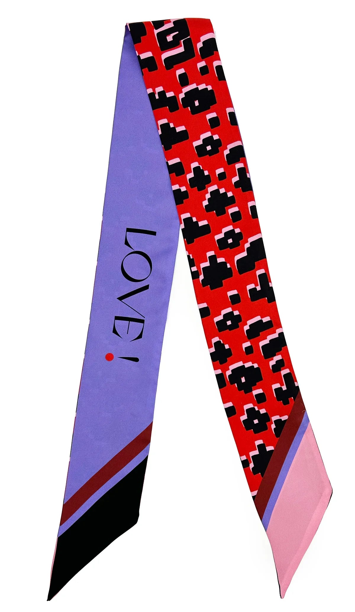 "LOVE" CONTEMPORARY ANIMAL PRINT TWILLY