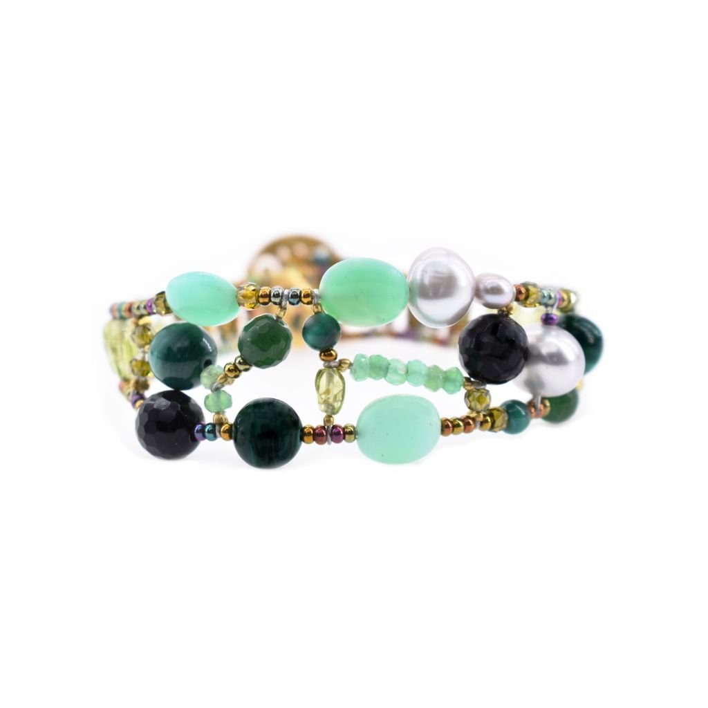 Shinju Green Bracelet