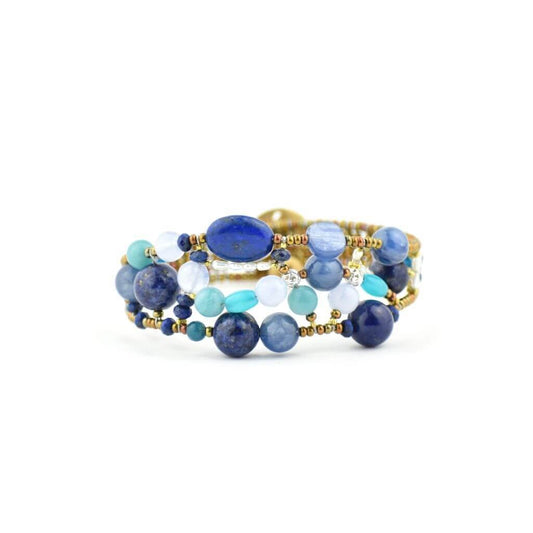 Shinju Blu Bracelet