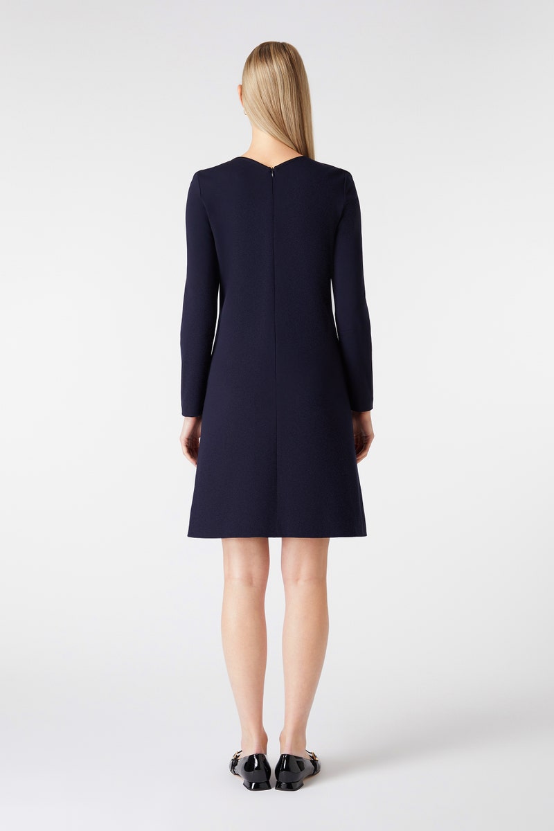 Sky Jersey Tunic Dress Navy