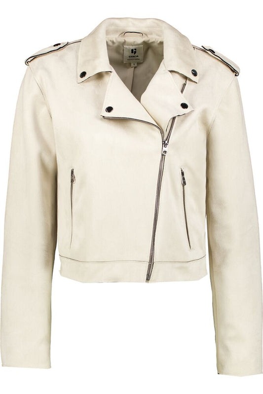 Biker Jacket Beige