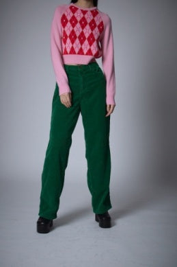 Baggy Green Trouser