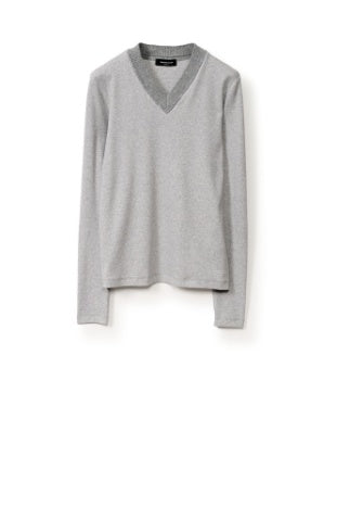 Jersey T-Shirt in Pebble Grey